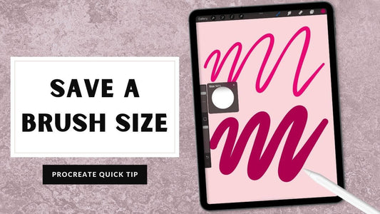 How To Save Brushes in Procreate 5.2