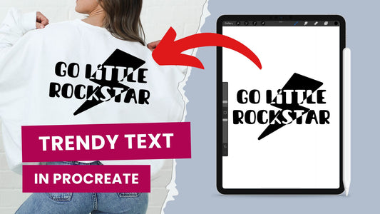 3 Ways to Create Trendy Text Designs in Procreate