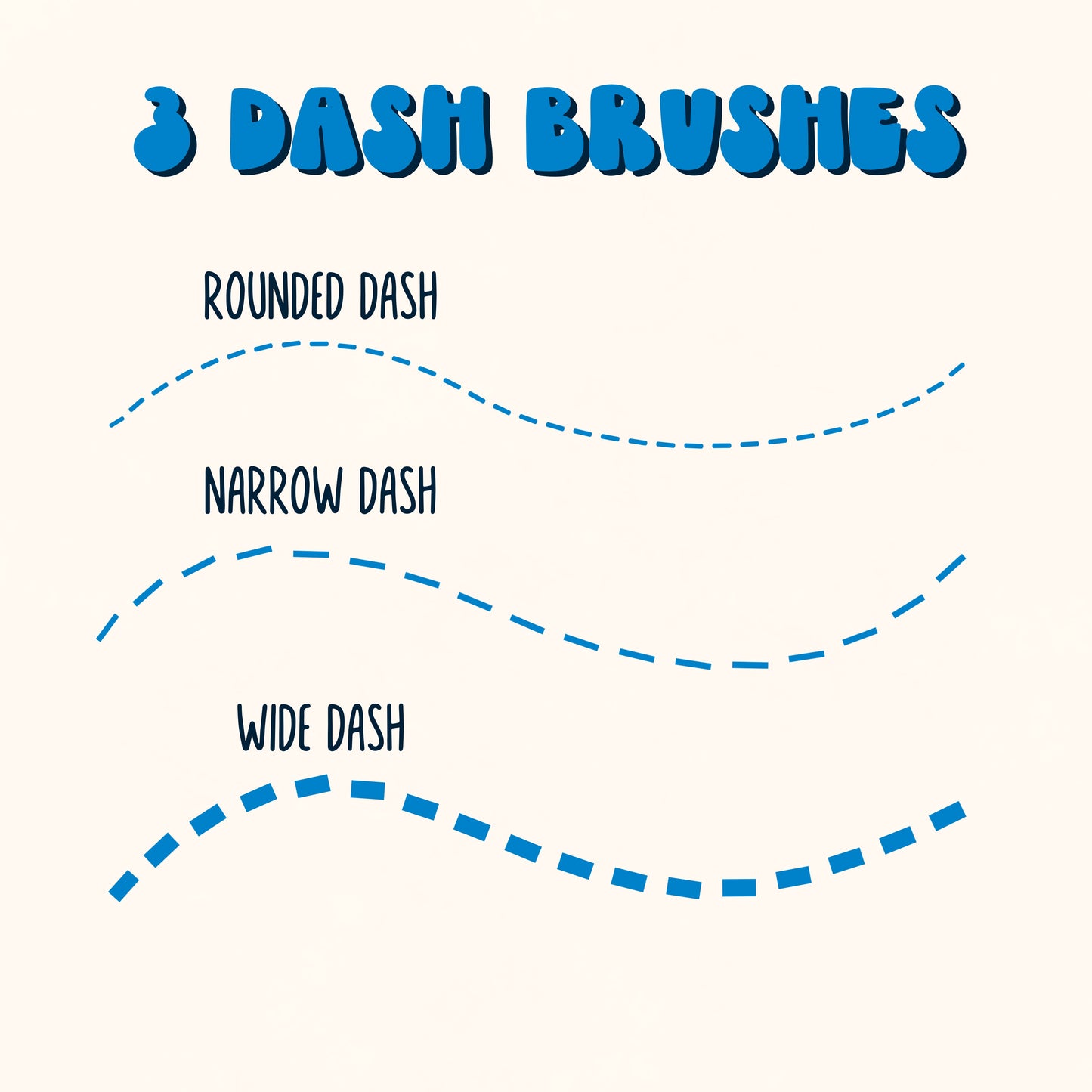 Dots and Dashes Procreate Mini Set
