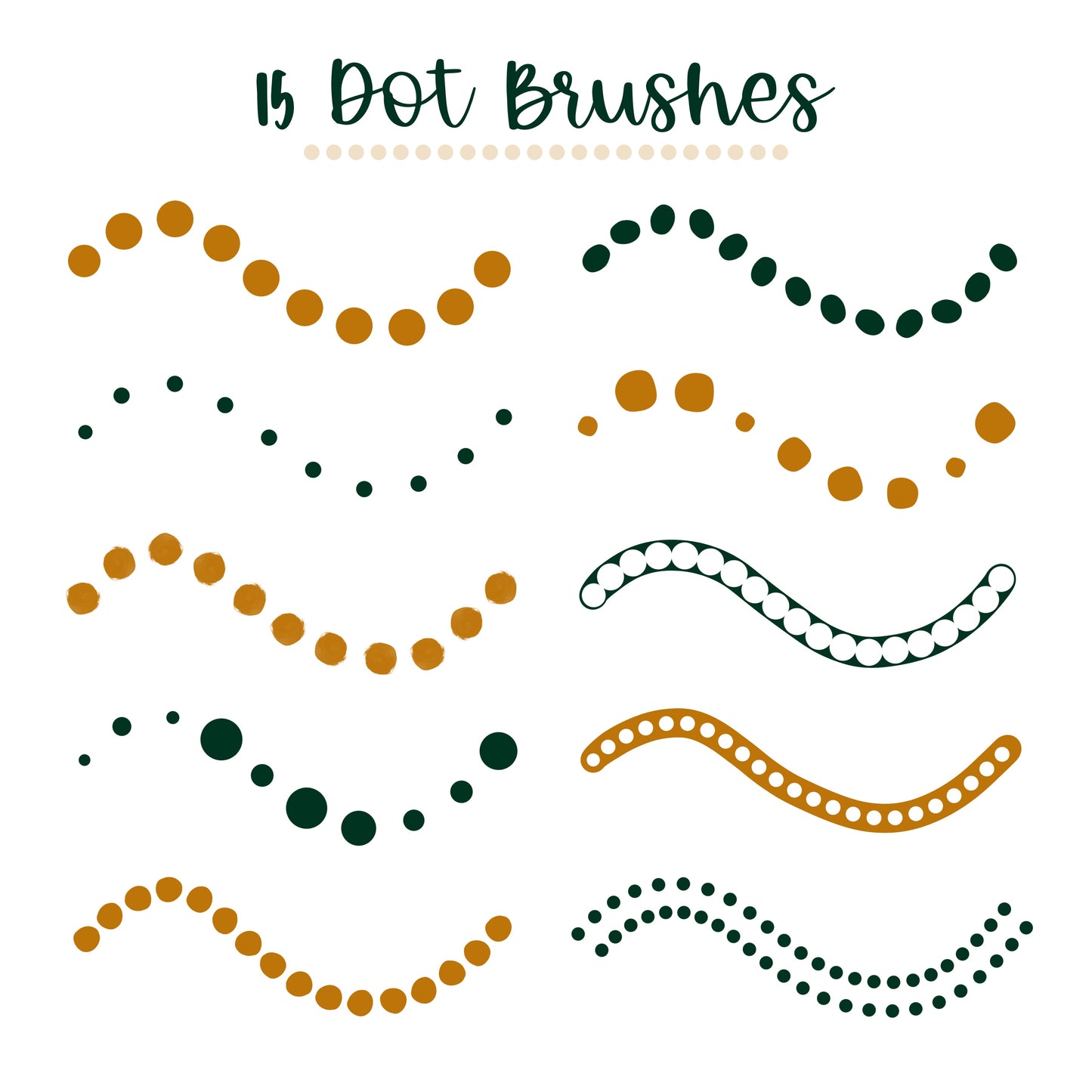 Dotted Border Brushes