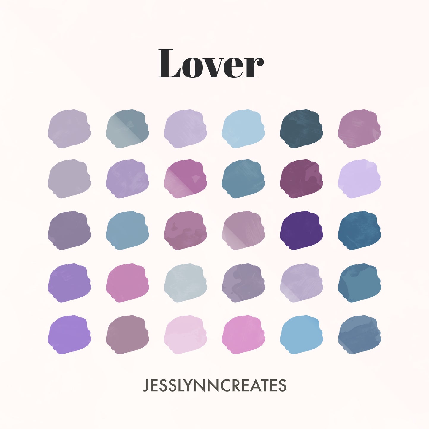 Lover Procreate Palette