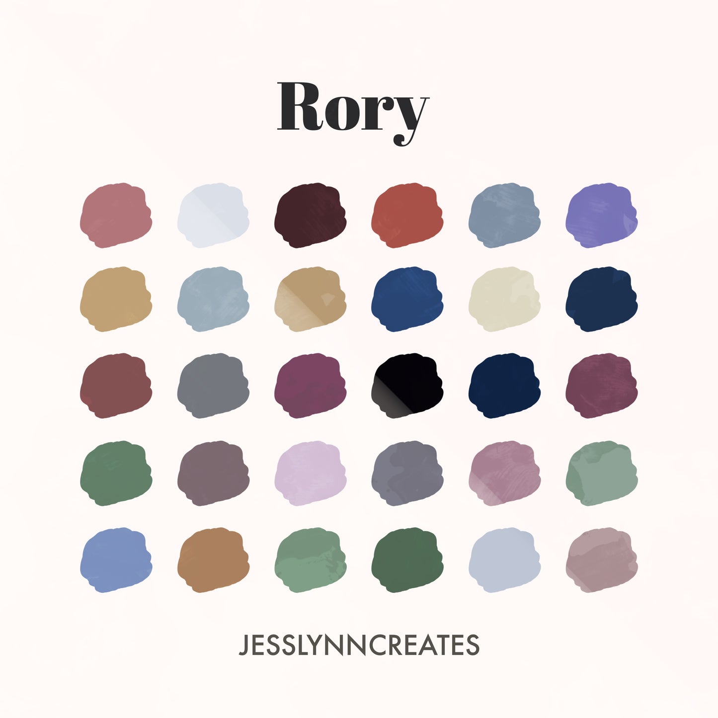 Rory Procreate Palette