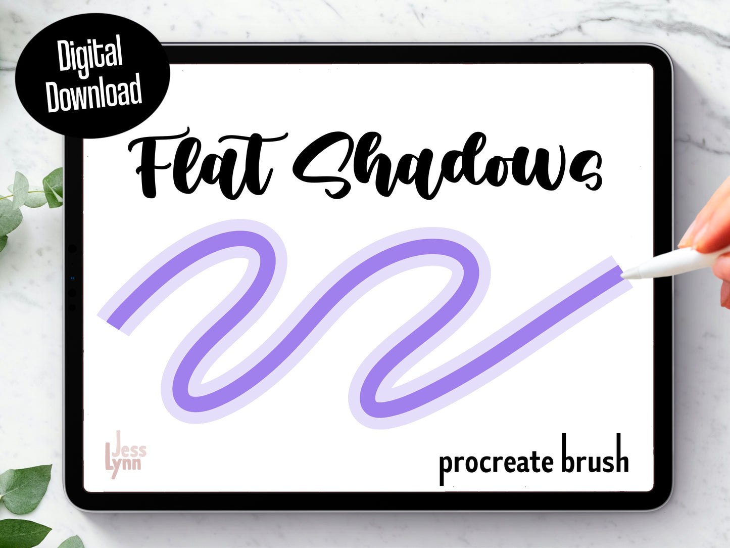 Flat Shadows Brush