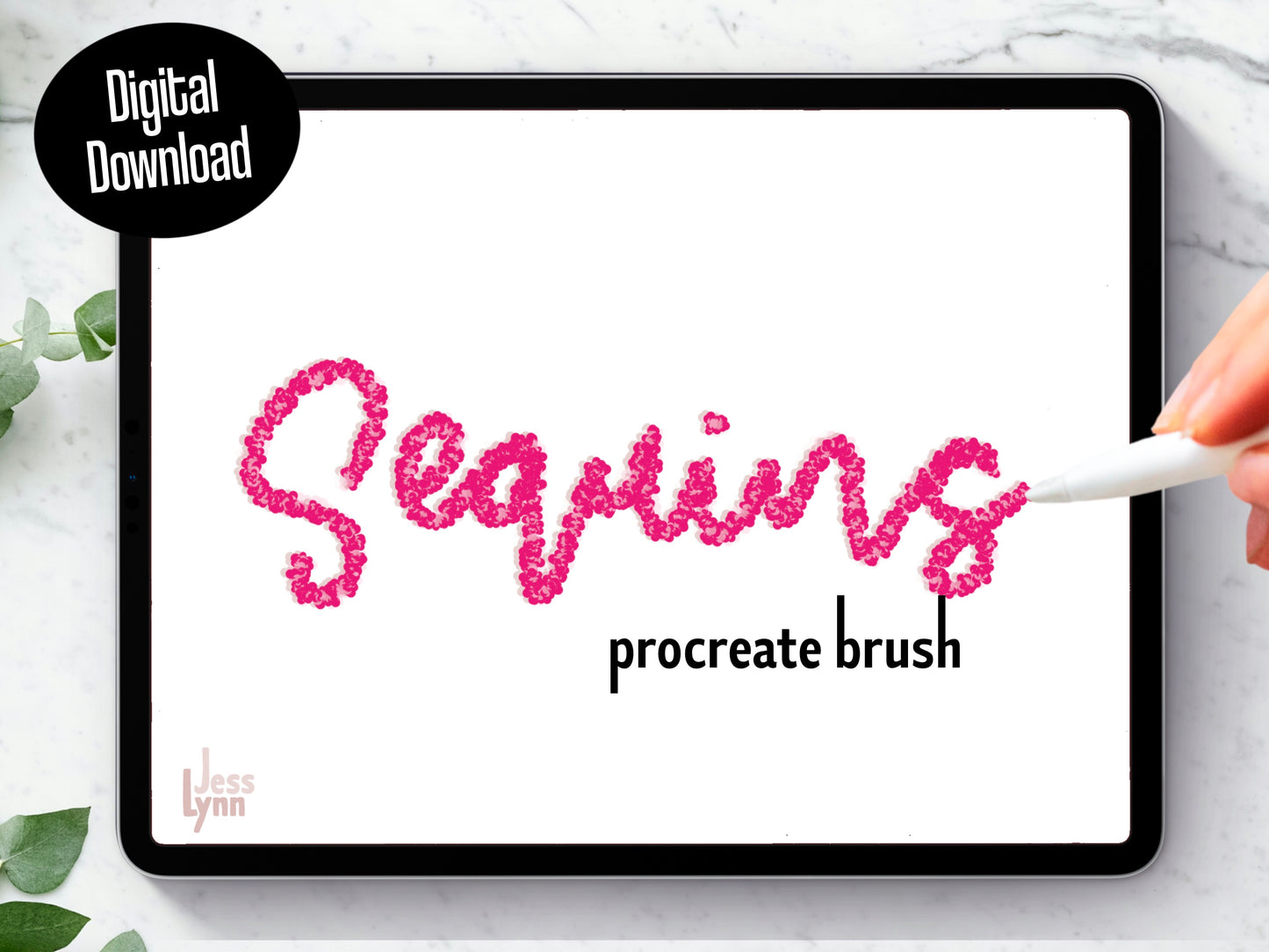 Sequins Procreate Brush