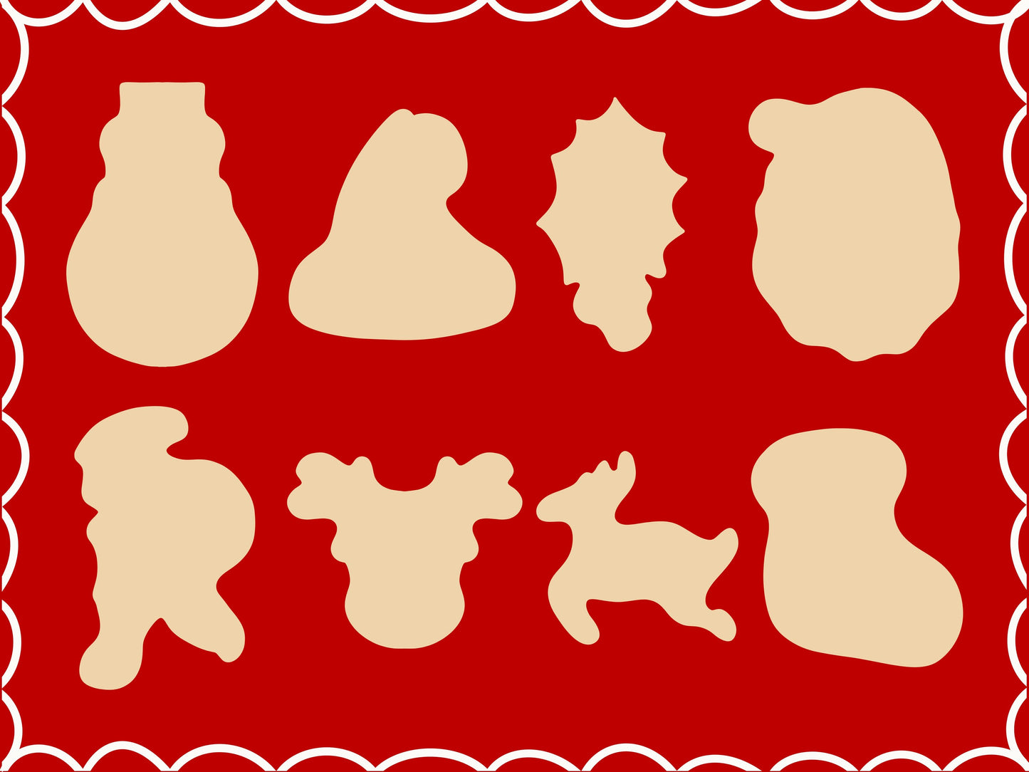 Christmas Cookie Procreate Stamps