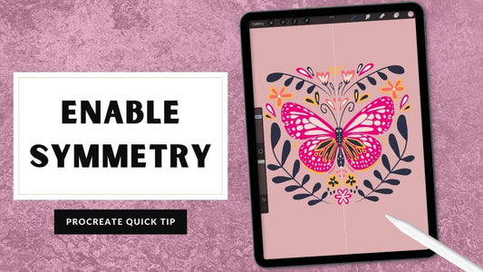 How To Turn On Symmetry In Procreate