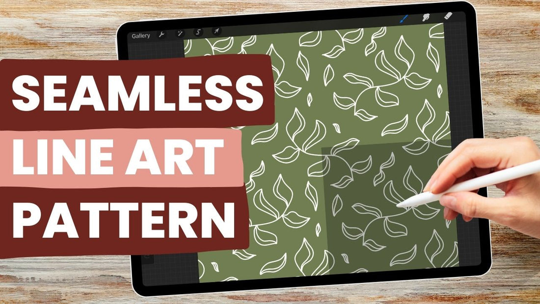 How To Create a Seamless Pattern in Procreate