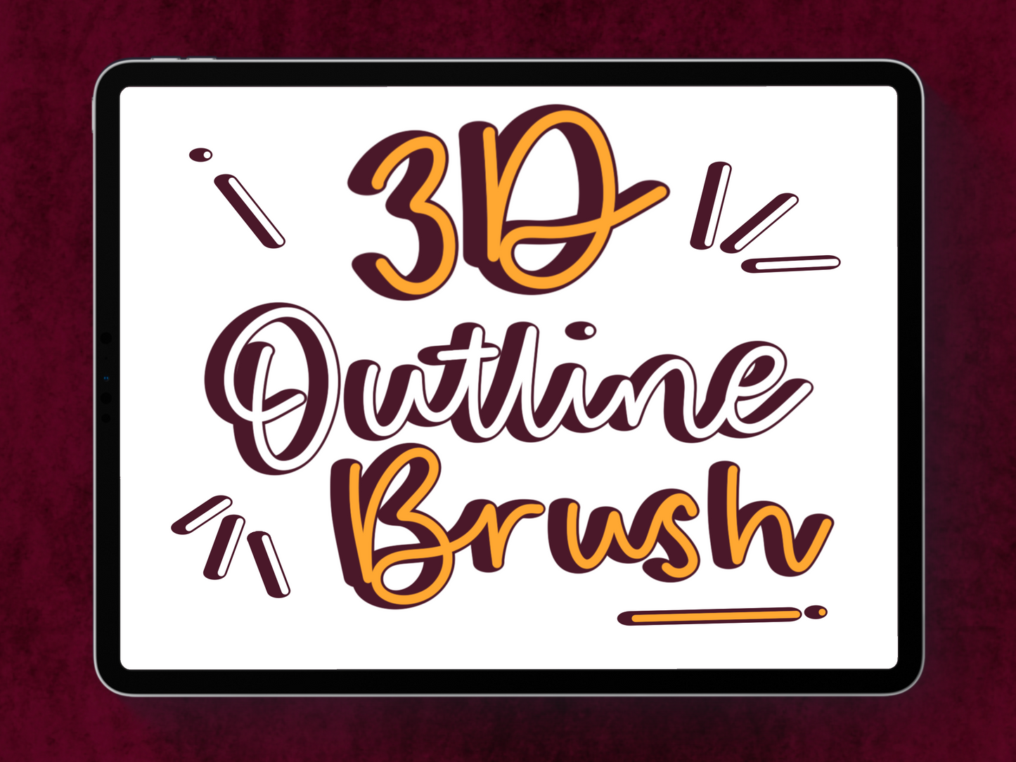3D Outline Brush