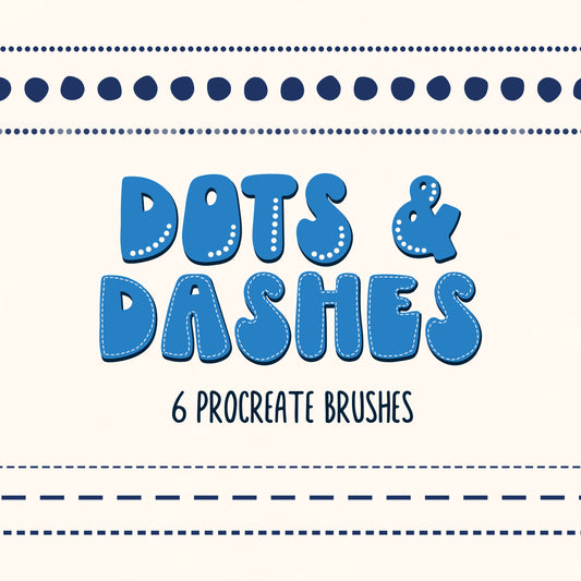 Dots and Dashes Procreate Mini Set