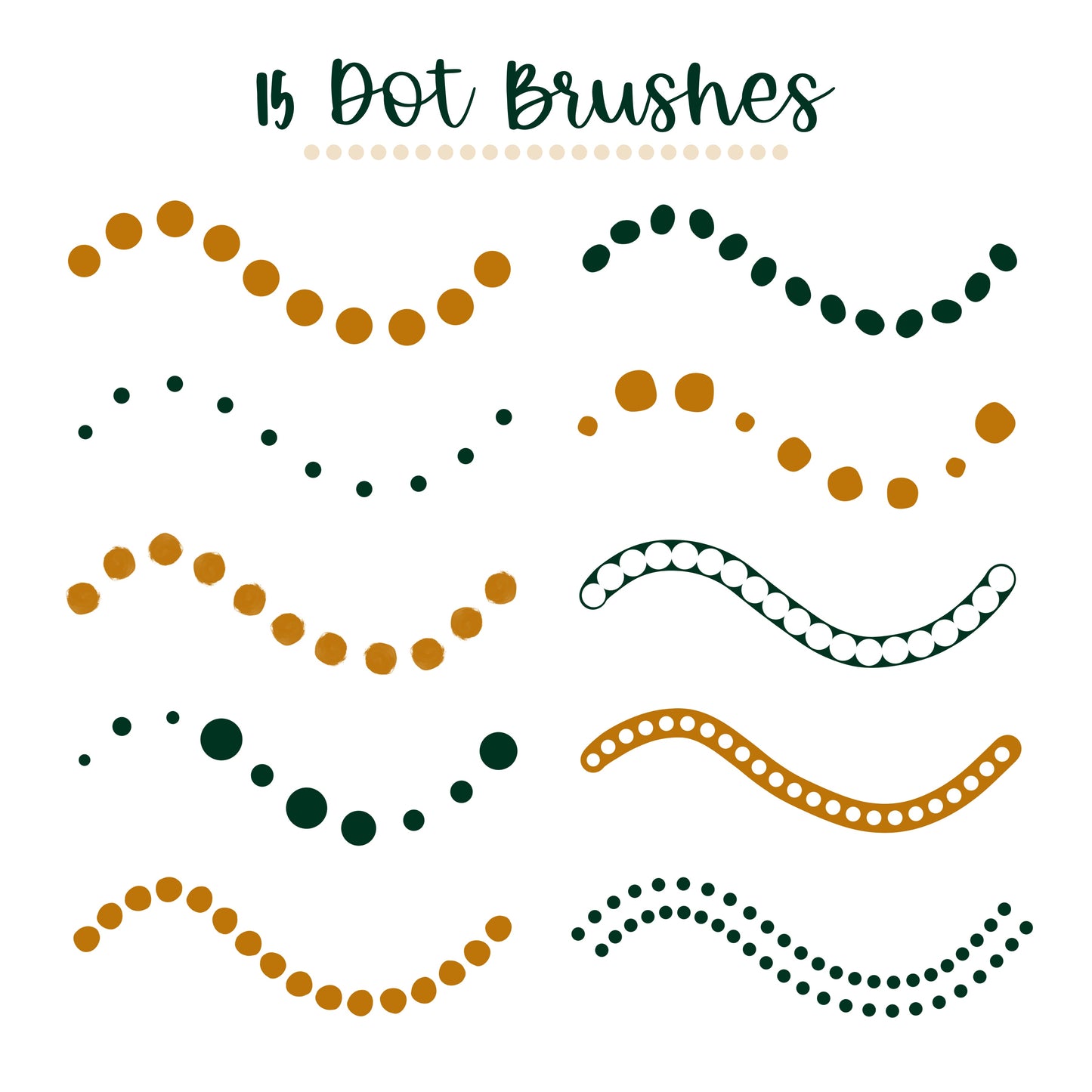 Dotted Border Brushes