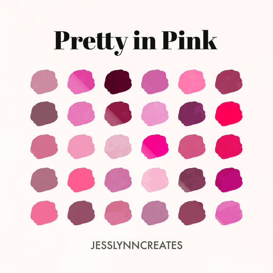 Pretty in Pink Procreate Palette