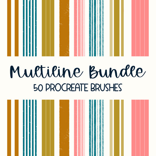 Multiline Procreate Bundle