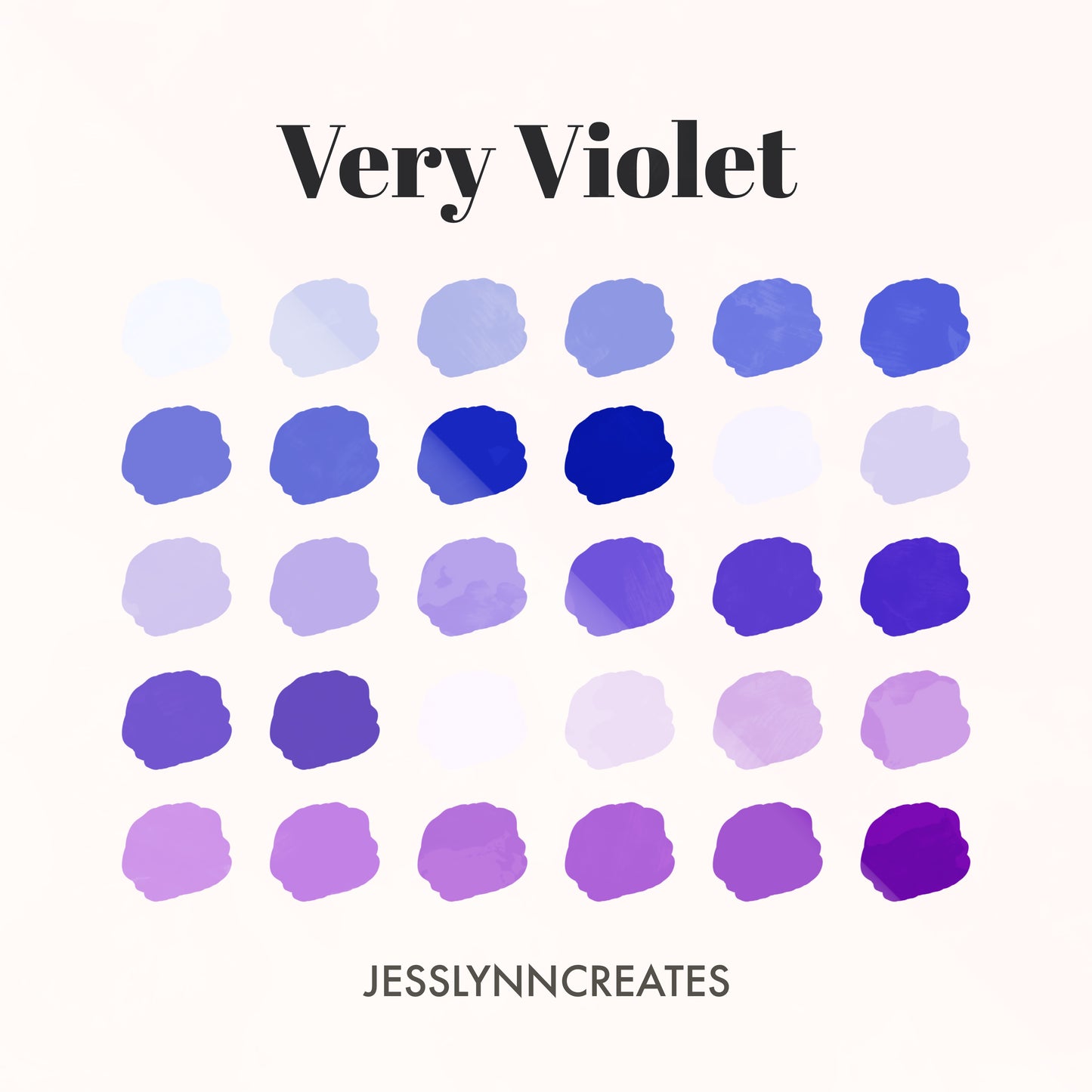 Very Violet Procreate Palette