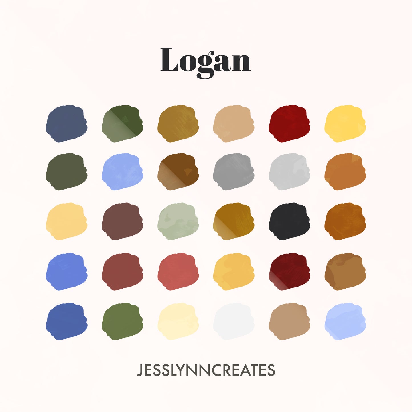 Logan Procreate Palette