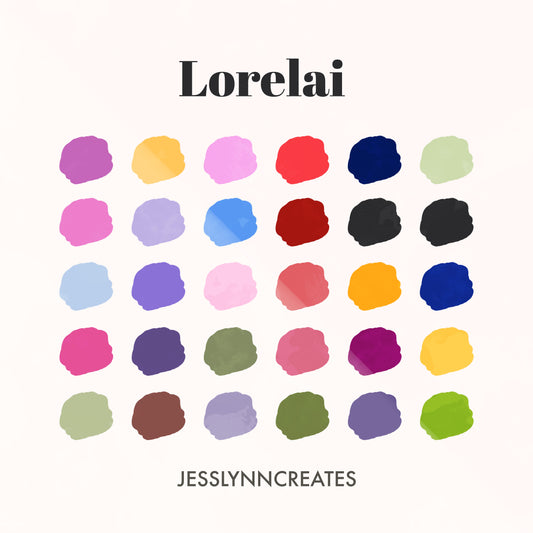 Lorelai Procreate Palette