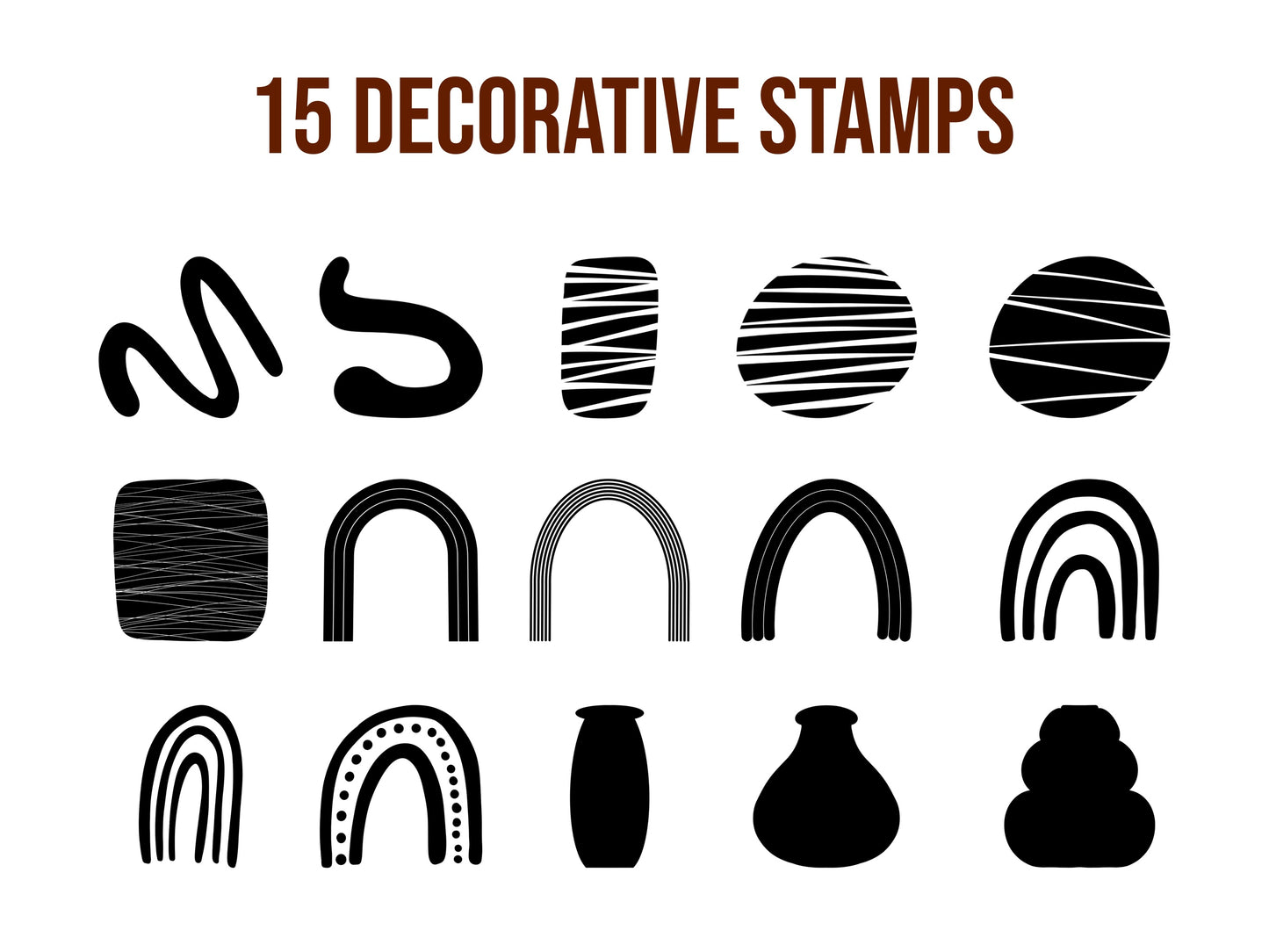 Boho Accents Stamps