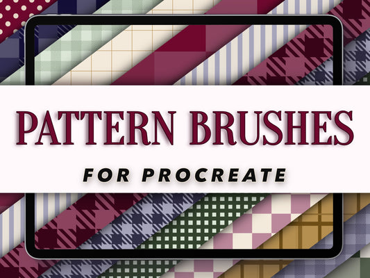 Checkered Pattern Brush Pack