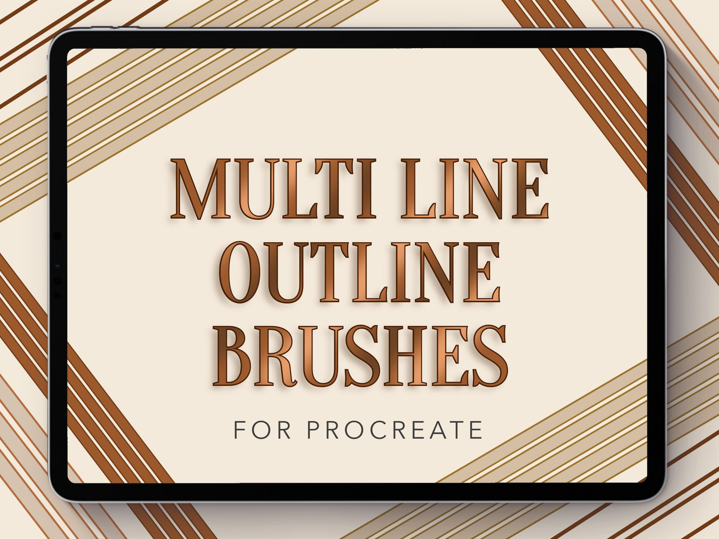 Outline Multi Line Brush Set