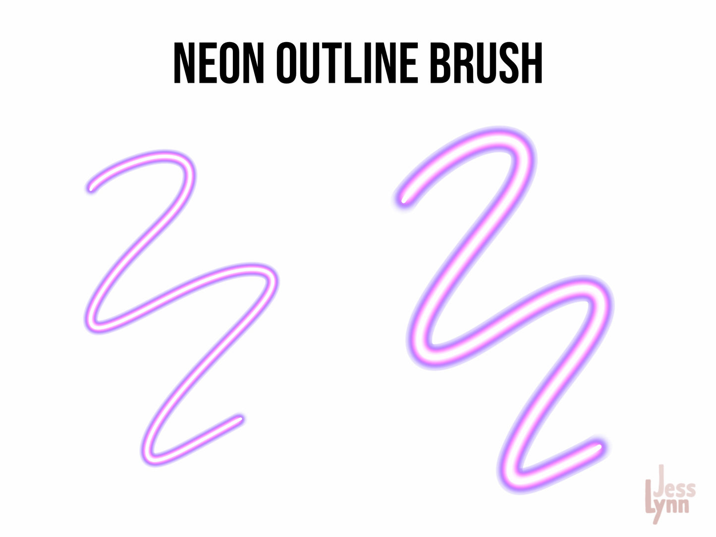 Neon Outline Brush