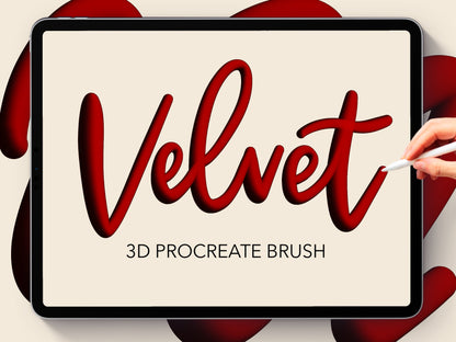 Velvet 3D Brush