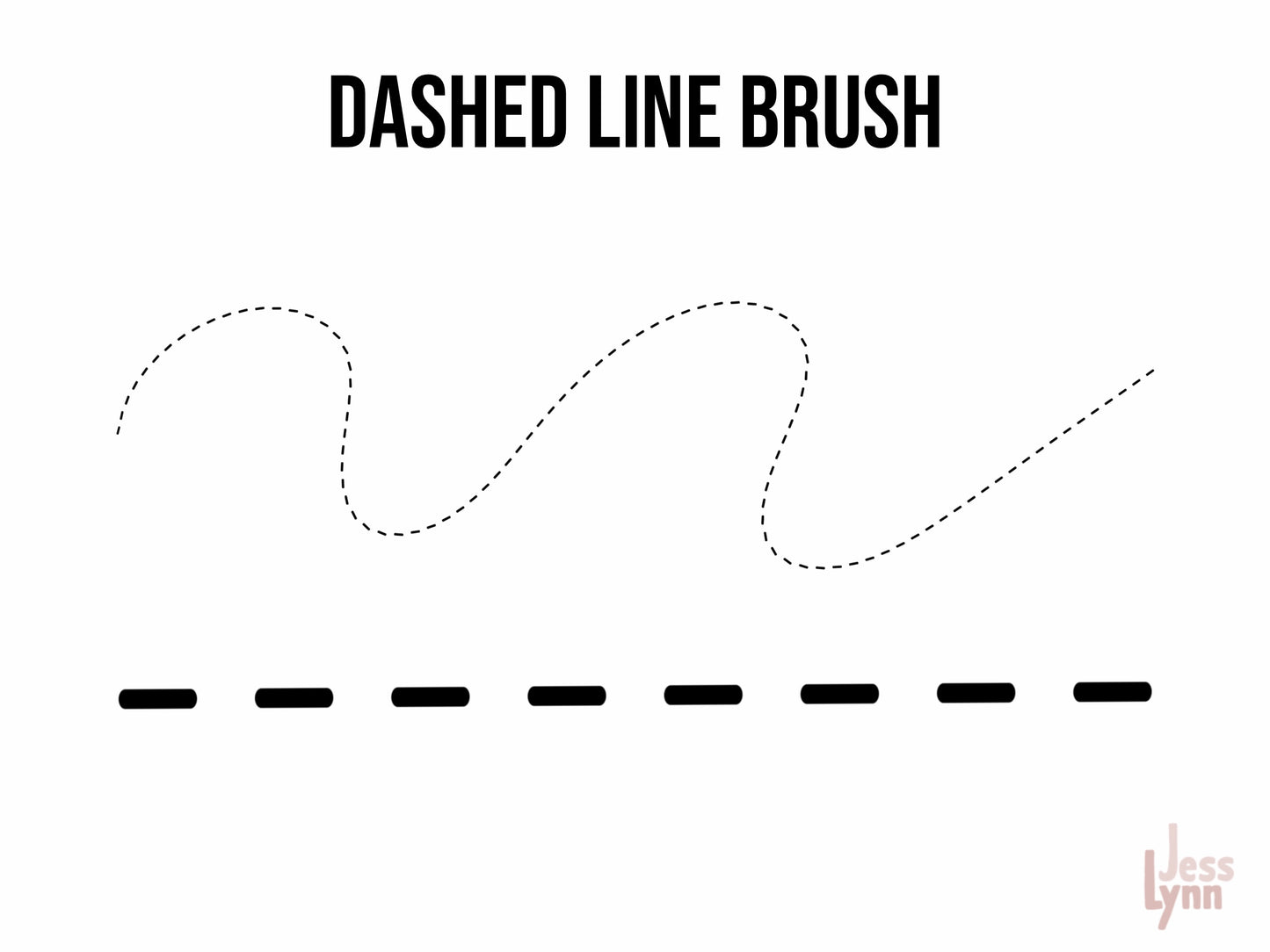 Dashed Line Brush