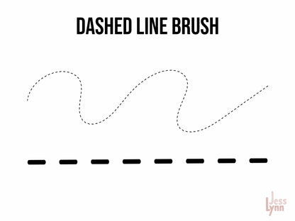 Dashed Line Brush