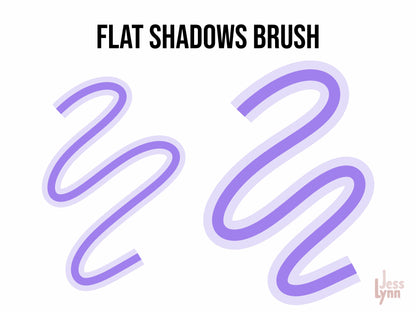 Flat Shadows Brush