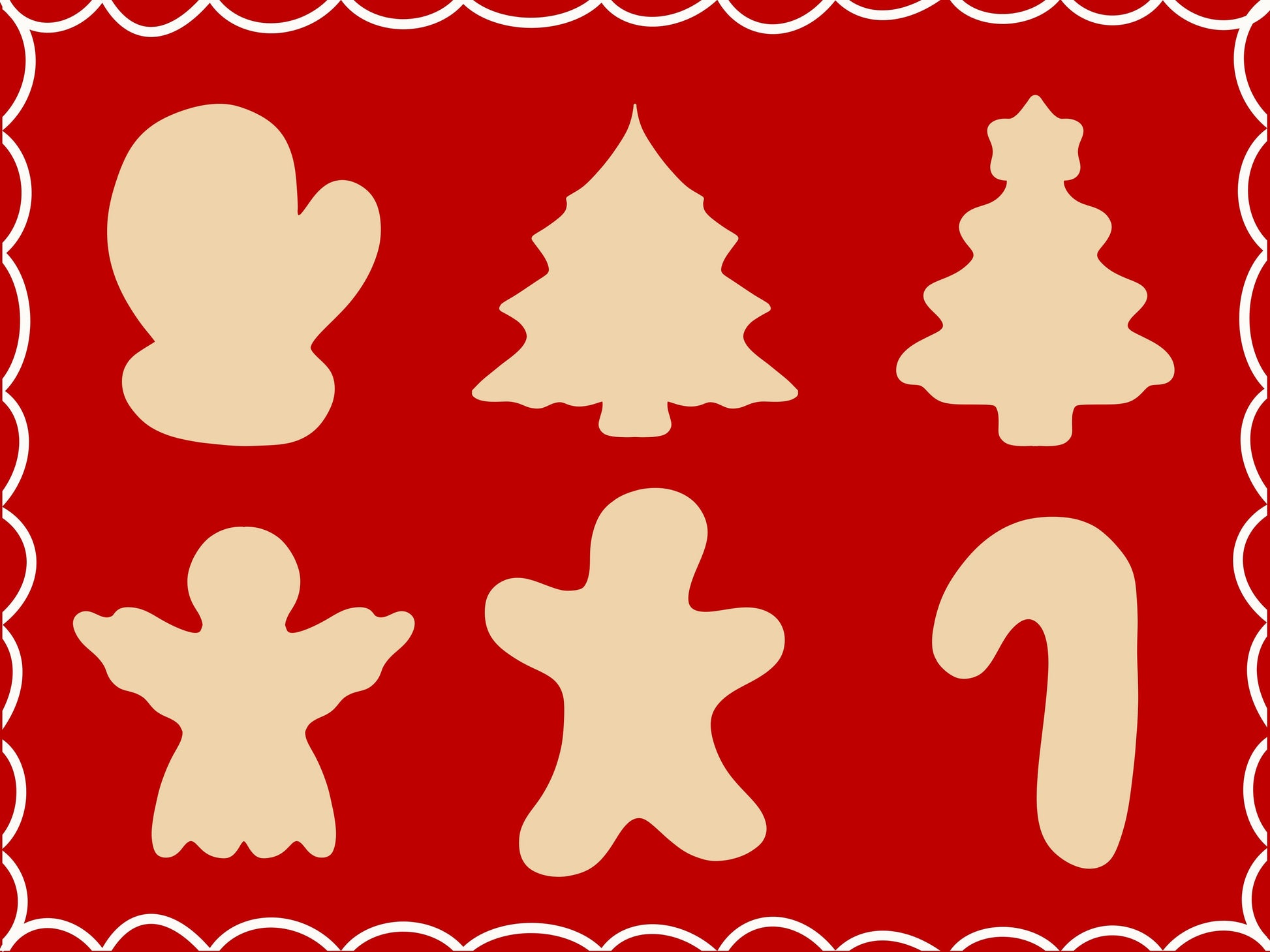 Christmas Cookie Procreate Stamps